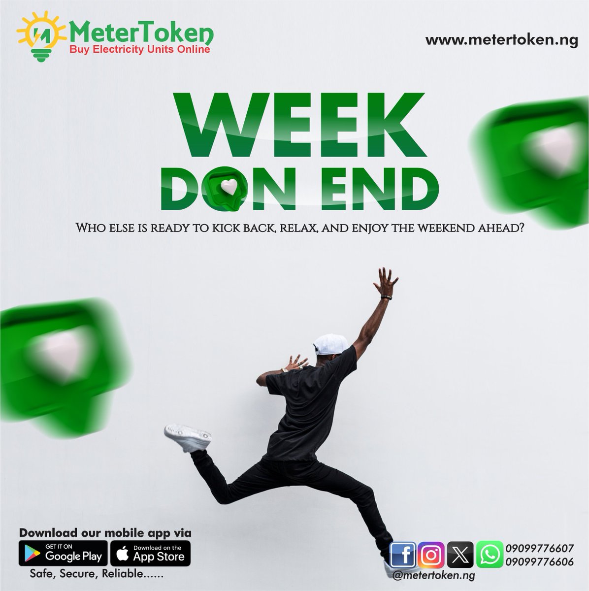 Metertokenng's tweet photo. All work and no bam bam makes Jack a dull boy Take a chill pill...you sef don try.
#TGIF #electricity #FriYayFun #metertokenng https://t.co/VGpdAEZn9Y