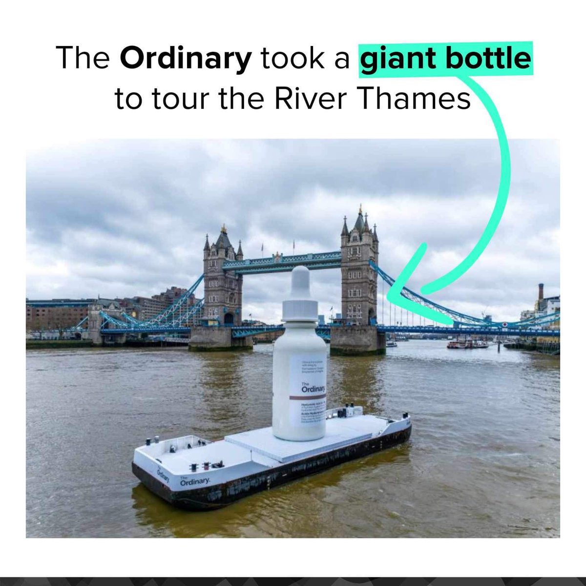 MarketingMind_'s tweet photo. People have been left baffled by a giant bottle floating on the River Thames.
1/2 π
#MarketingMind #CreativesAds #CGI https://t.co/Ie7mREAy88