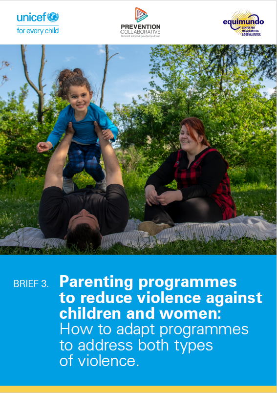 Prevent_Collab's tweet photo. Adaptation of parenting programmes to address family violence in your context should engage programme staff & facilitators to strengthen the focus on gender equality. Find a step-by-step guide to gain their buy-in ➡️https://t.co/9nK2kpckjR
@UNICEF @Equimundo
#ParentingWell https://t.co/Bx6k2F8sgN