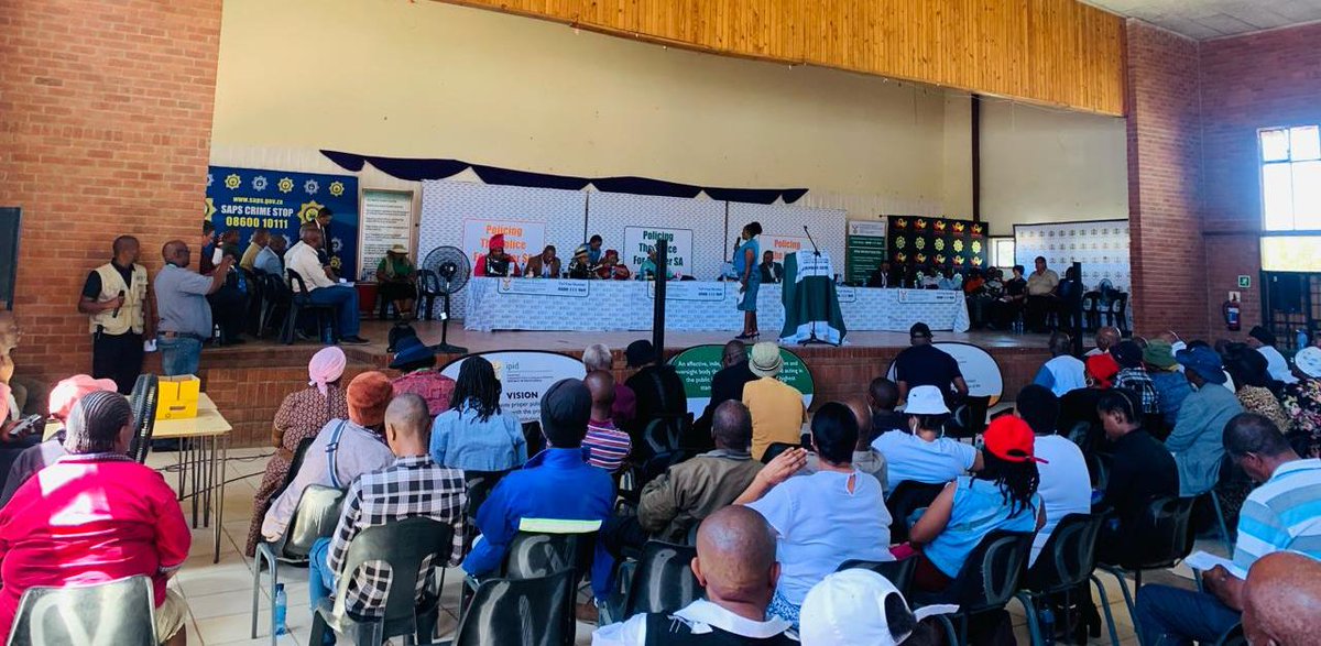 PSH_SRHR's tweet image. IPID event at the Thaba Nchu Community Hall to interact with the community regarding their law enforcement challenges. Engage with our PSH Bloemfontein team until 14h00 today and give your health and wellness a boost as well. #BecauseWeCan #SEF #workforcommongood #empoweringlives