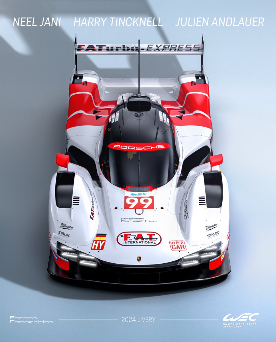 #FIAWEC - Unveiling the new livery of our Porsche Hypercar #99. We are excited to bring back this iconic design for the upcoming WEC 2024 season. Can you recall the last time you saw this livery in action? Design: @Siegerdesigns @FIAWEC @Customer_Racing @PorscheRaces