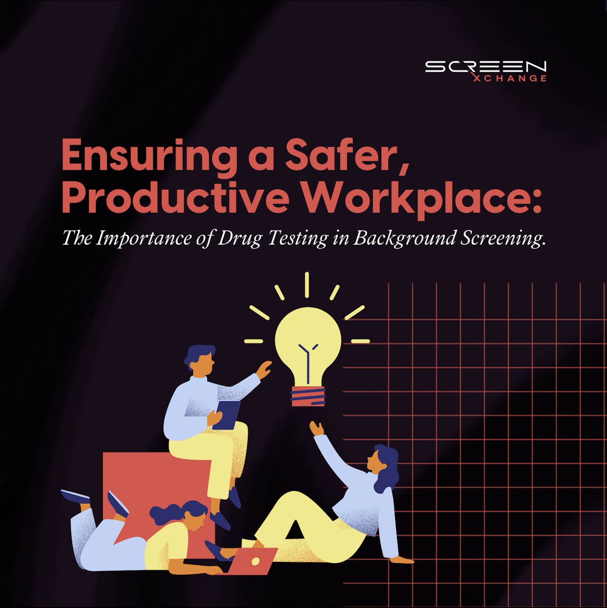 ScreenXchange's tweet photo. Unlock the power of a drug-free workplace! Our latest post reveals eye-opening statistics on the impact of drug abuse in the workplace and why implementing drug testing in background screening is a game-changer. #WorkplaceWellness #DrugTesting #WithScreenXchange https://t.co/ltaTeMRP9Z