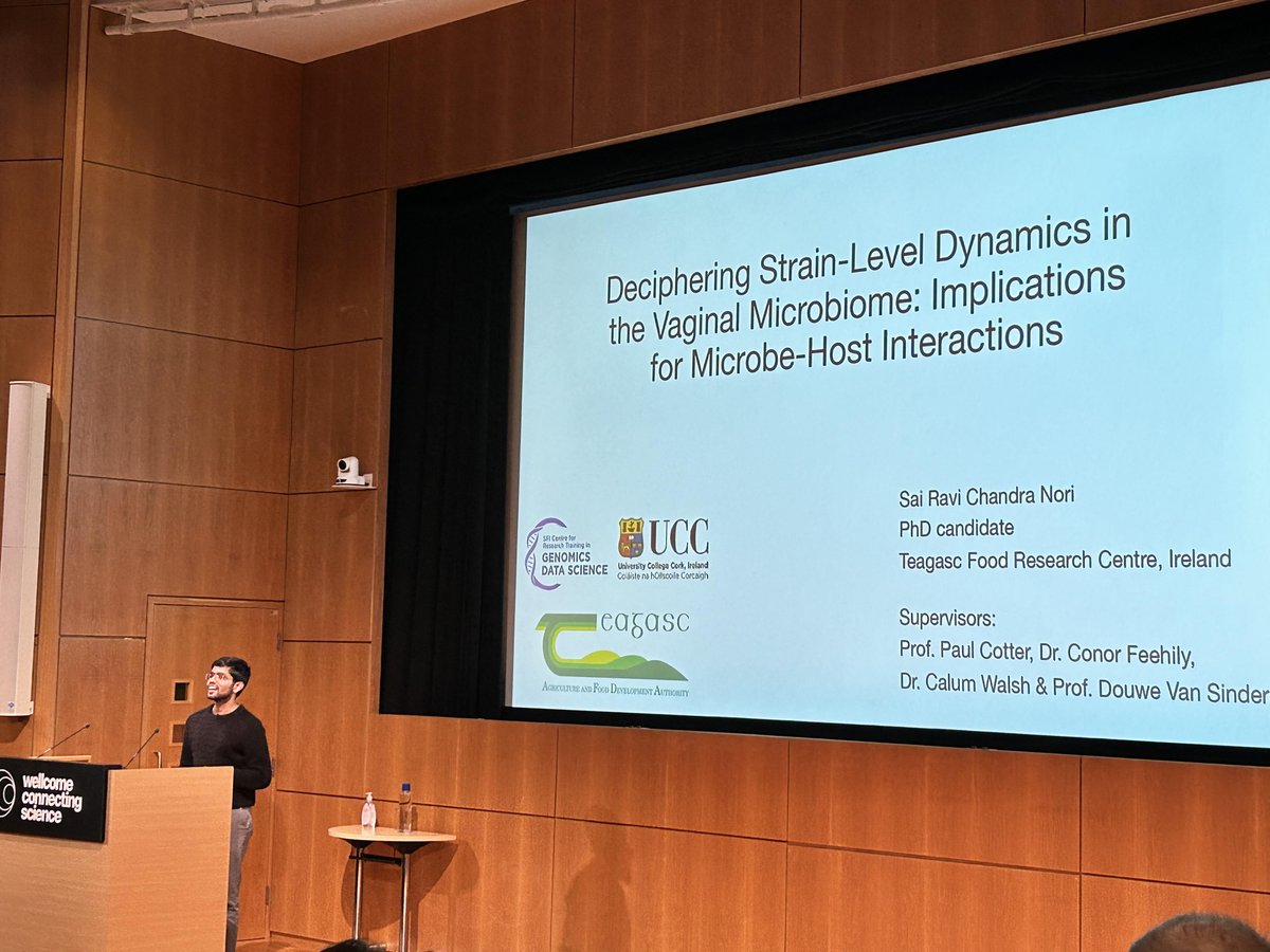 Conor Feehily (@sligomicrobe) on Twitter photo Well done <a href="/Metagymomics/">Sai Ravi Chandra Nori</a> who just presented some of his PhD research at #Microbiome24 on the vaginal microbiome. #proudsupervisor Well done <a href="/Metagymomics/">Sai Ravi Chandra Nori</a> who just presented some of his PhD research at #Microbiome24 on the vaginal microbiome. #proudsupervisor