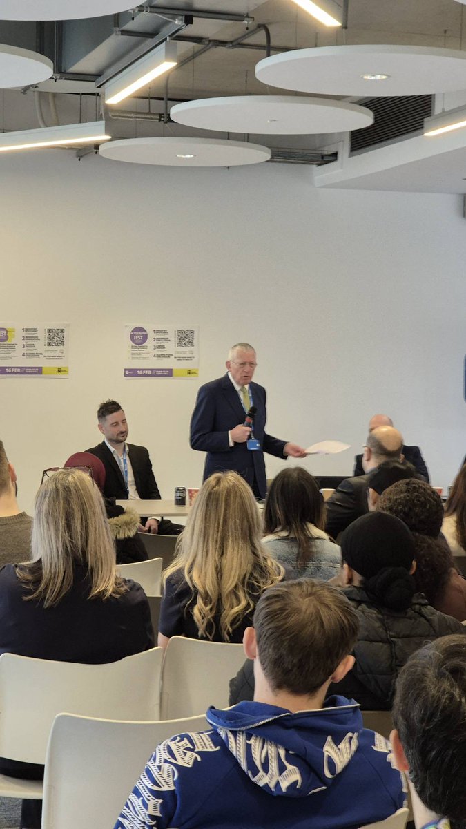 UniNorthants's tweet photo. #BisFest24 has started, part of #ChangingFuturesWeek, we're hearing from local business leaders, workshops on business and our poster competition. Opening today is Nick Hewer star of The Apprentice.
#UON #ChangingFuturesWeek #Uninorthants https://t.co/MgwBGIntCN
