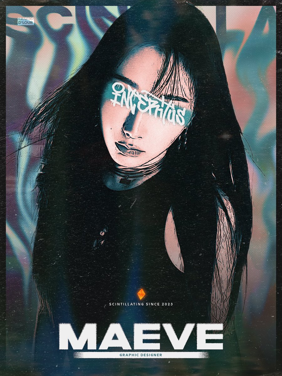 IGNlTESOULS's tweet photo. 𝐒𝐂𝐈𝐍𝐓𝐈𝐋𝐋𝐀 ‘INTERiTUS’  
【 Concept Poster 】
͏͏

Kingdom of AURADON
𝙂𝙍𝘼𝙋𝙃𝙄𝘾 𝘿𝙀𝙎𝙄𝙂𝙉𝙀𝙍, 𝐌𝐀𝐄𝐕𝐄
͏͏

2024.02.16 FRI 19:15 (GMT+8)

#SCINTILLA #IGNITESOULS
#INTERiTUS #SNT_MAEVE https://t.co/RzySHY8zeO