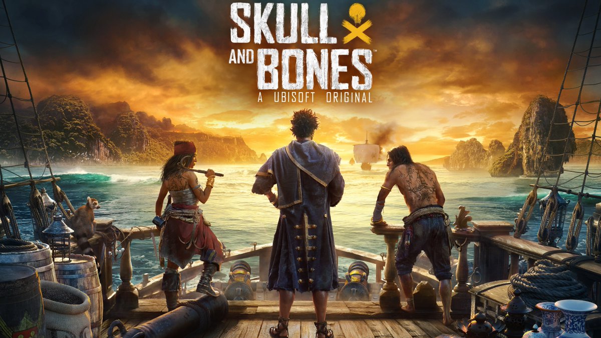UbisoftParis's tweet photo. Yo hooooo! Weigh anchor, the Skull and Bones pirates have been sailing the waves since today! ☠ And above all, congratulations to the Ubisoft teams (including Ubisoft Paris!) who worked on the game 👏 #ubisoft #ubisoftparis #gaming #skullandbones https://t.co/dYPoqwEUJi