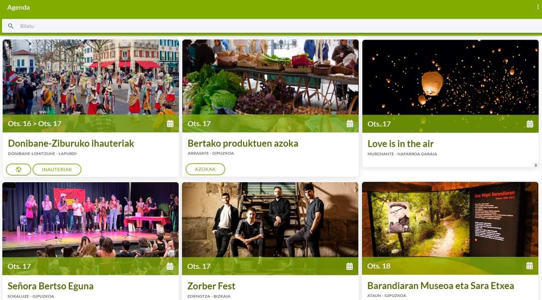 🗓️ Inauterietako hitzordu guztiak ez dira bukatu oraindik!! Hainbat azoka, jaialdi eta bisita gidatu eta badira asteburuan!
EHfurgok eta <a href="/Udalbiltza/">Udalbiltza</a> -ren #Lurgida webguneak elkarlanean egindako agendan plan sorta daukazue zain. Sartu estekan!!!
👇🏼👇🏼👇🏼
lurgida.eus/agenda