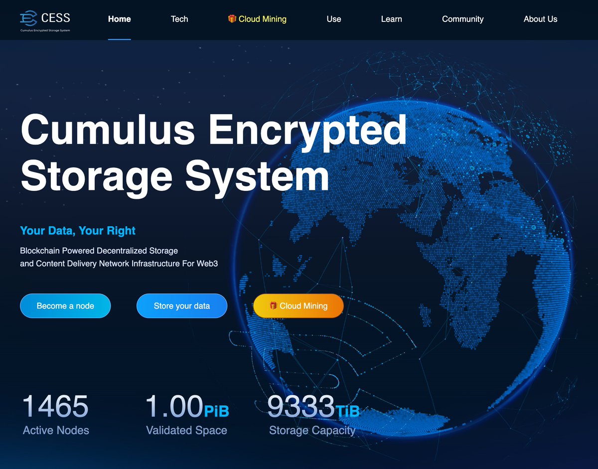最近在挖掘项目的时候，发掘到了一个Depin赛道的项目，而这条赛道也是在接下来比较有爆发潜力的之一，让我们来看看 <a href="/CESS_Storage/">CESS Network</a>

希望这个帖子对你有所帮助
欢迎关注我 <a href="/Ed_x0101/">Ed_x區塊日記🇭🇰</a> 获取更多信息
如果方便的话，可以点赞 / 转发以下内容: