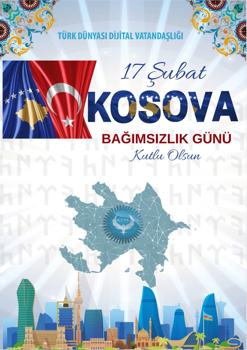 Turkddv's tweet photo. 17 Şubat Kosova Bağımsızlık Günü kutlu olsun… 🇽🇰 
#tudva
@TBMMresmi 
@tcbestepe 
@presidentaz 
@yurtdisiturkler 
@iletisim https://t.co/lzVWkrXLdL