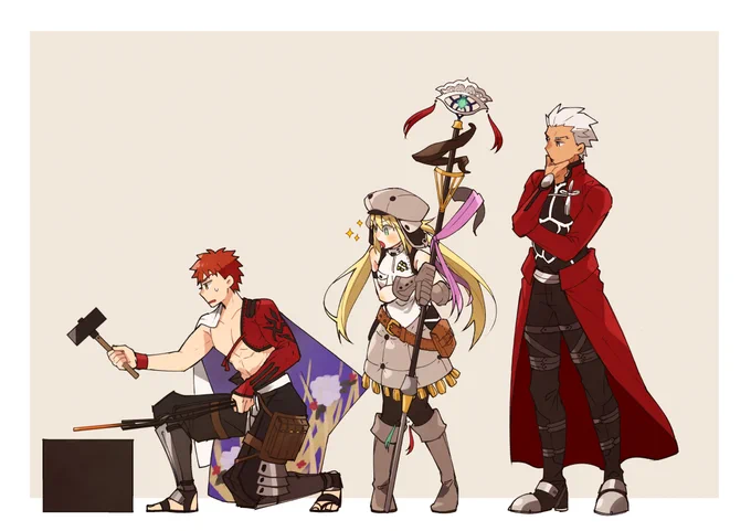 つくる所見るの好きそうだなって(再ポス)#FGO 