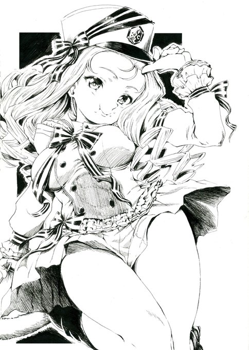 #新作カットが来たので応援でタイチョー絵晒す追加情報ありがとうございます!!!!! 