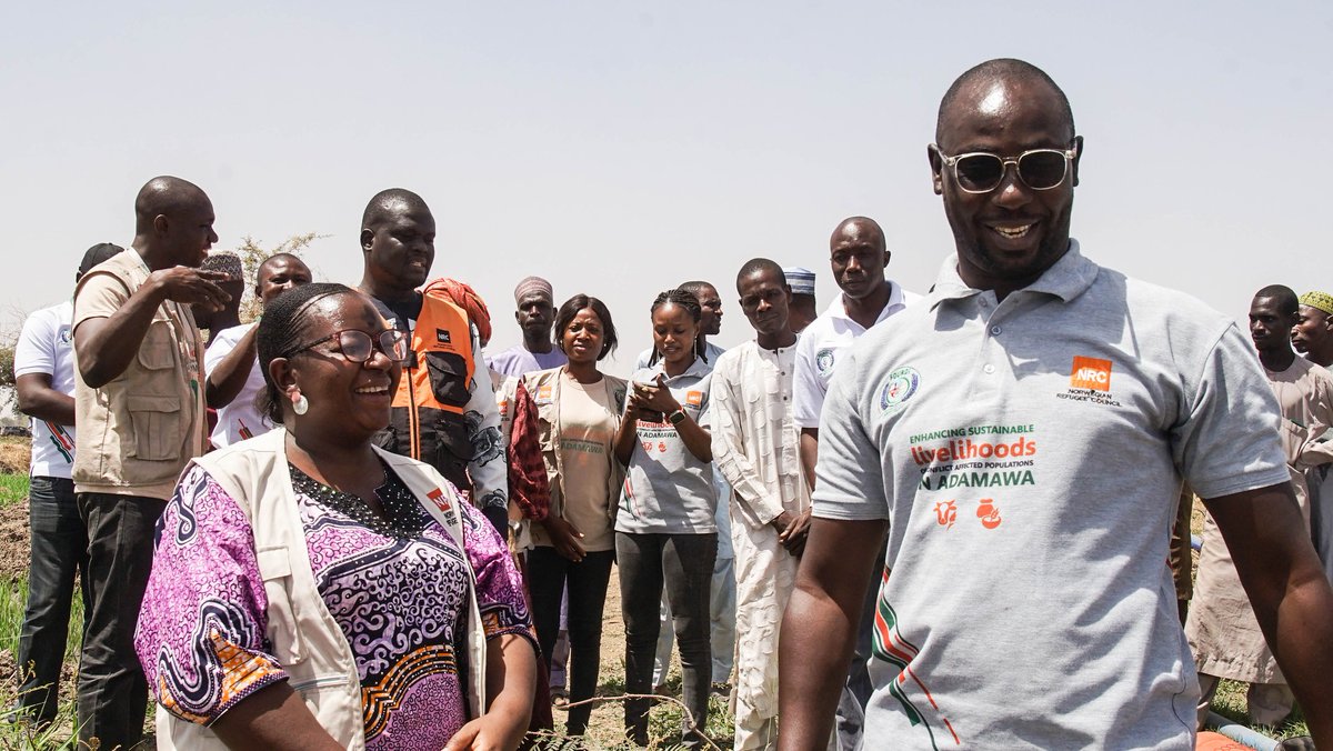 fourcinigeria's tweet photo. We were honored to host an important visit by Valeria De Matteis, the Regional Partnership Adviser, and Mercy Maisamari, the Partnership Coordinator of the Norwegian Refugee Council (NRC) Nigeria, along with the NRC Adamawa Livelihoods and Food Security (LFS) team. https://t.co/nmr5qtI2h8