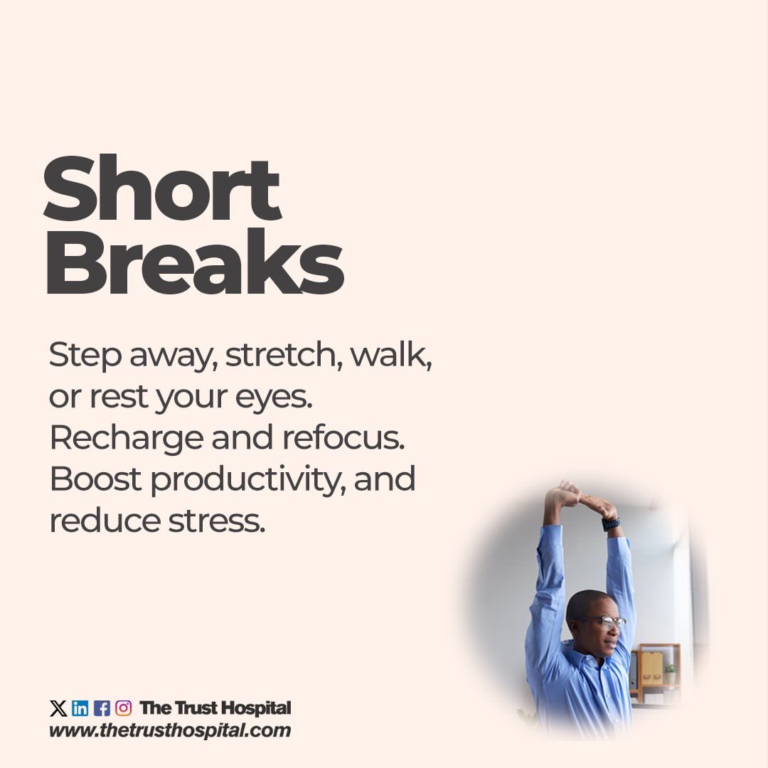 TheTrustHosp's tweet photo. Stress management is key to overall well-being, especially during challenging times. 
As we head into the weekend, take a moment to unwind and prioritize self-care. 

Your health matters! 
#wellnesstips 
#stressmanagement https://t.co/93fEDogdnk
