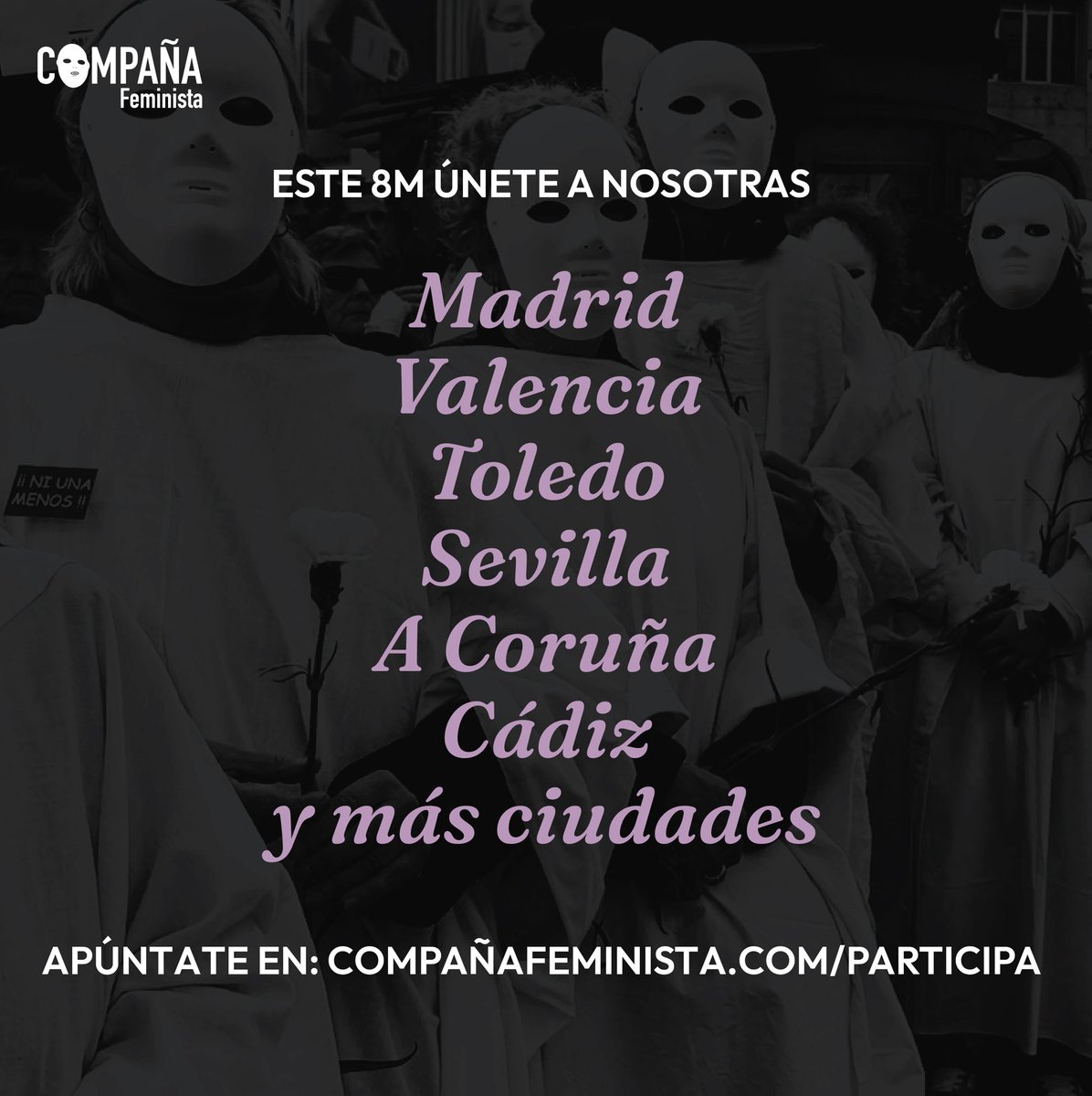 🚨1.243 feminicidios oficiales y más de 700 no oficiales desde 2003.
Más de 2.000 feminicidios en 20 años vs 850 víctimas m0rtales en 42 años de ET4 ¿¿Por qué no lo consideran #TerrorismoDeEstado??
Este #8M2024 salimos a denunciar este h0rr0r ¿Te unes?
companafeminista.com/participa/
