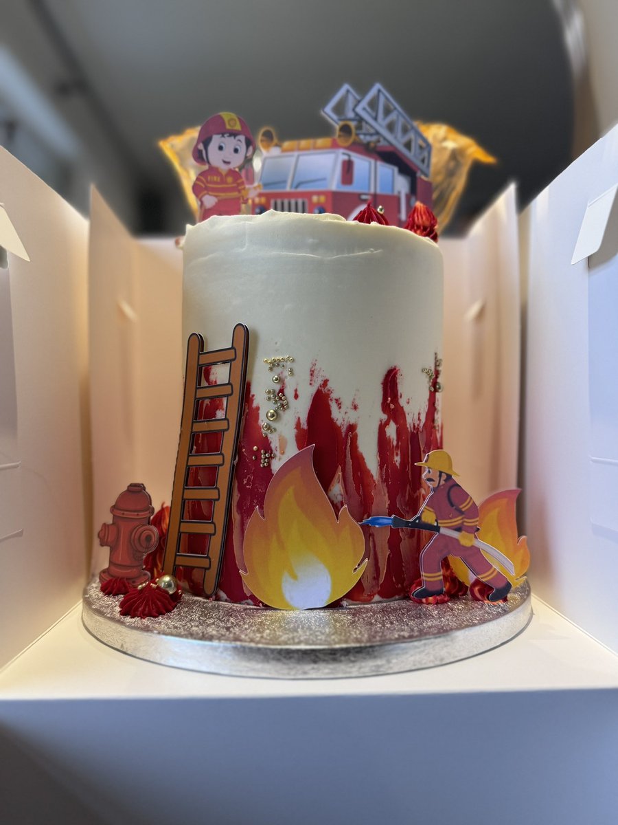 FreshDriversUK cic (@freshdriversuk) on Twitter photo Ofcourse we have to have a cake like this for our little boys birthday!
When your dads a firefighter do you have much choice 😝
It’s the coolest job in the world!
<a href="/LancashireFRS/">Lancashire Fire & Rescue Service</a> he also said he’s going to be a watch manager and work with his daddy when he’s older so I’d say Ofcourse we have to have a cake like this for our little boys birthday!
When your dads a firefighter do you have much choice 😝
It’s the coolest job in the world!
<a href="/LancashireFRS/">Lancashire Fire & Rescue Service</a> he also said he’s going to be a watch manager and work with his daddy when he’s older so I’d say