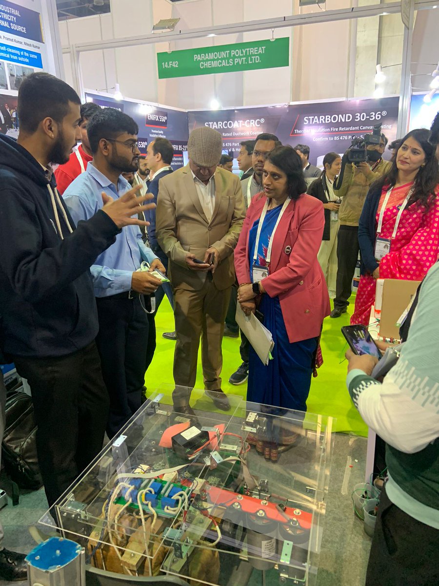 Research & academic institutes supported by Climate, Energy, and Sustainable Technology (CEST) Division, @IndiaDST are showcasing their efforts in building energy efficient, smart grids, carbon capture technology, Agri-Photovoltaics & clean energy solutions. @anitadst16 @JBVReddy