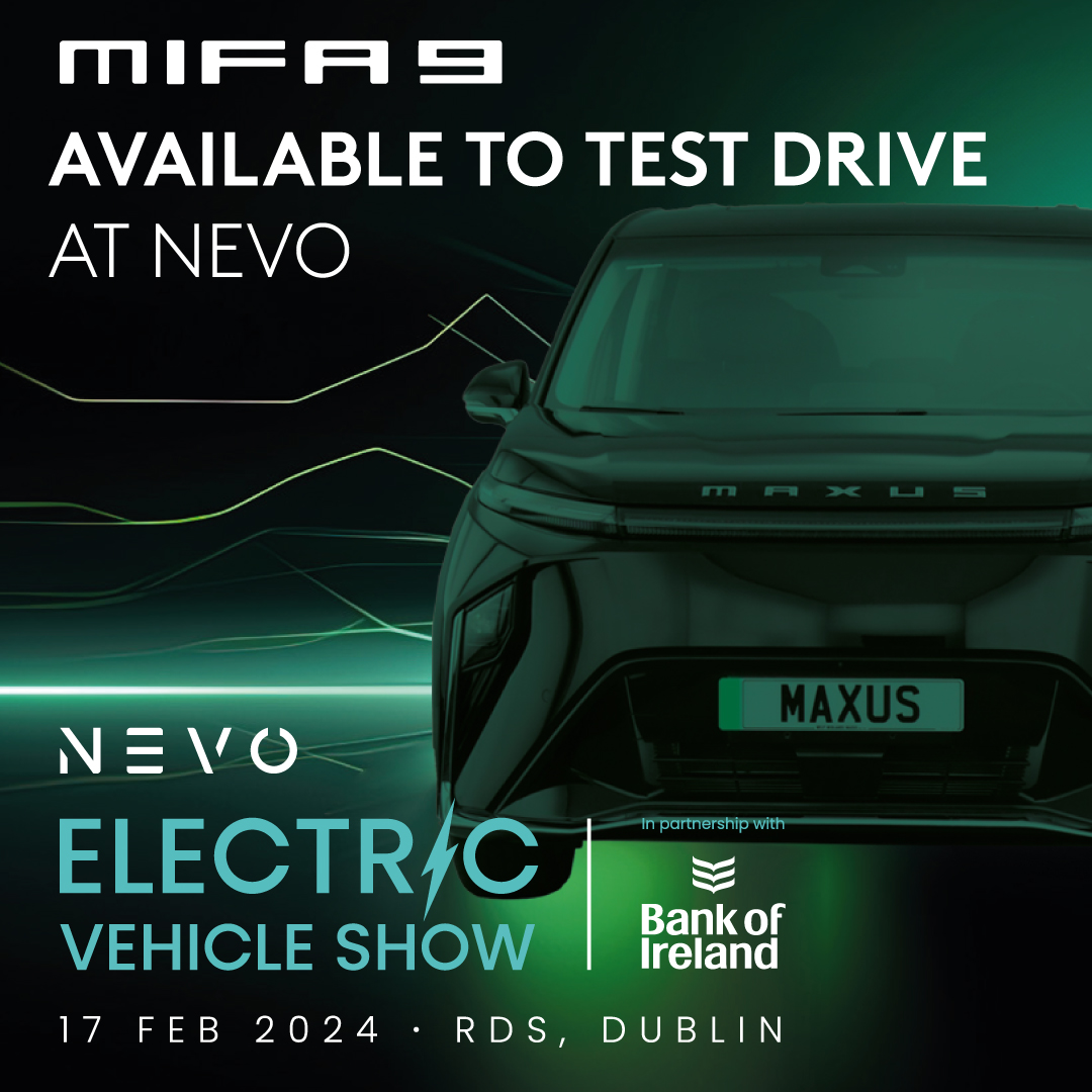 Embark on a Journey of Innovation with Harris Maxus at the @Nevoireland Electric Vehicle Show at the RDS this Saturday, the 17th Feb. #HarrisMAXUS #NEVOEVShow #ElectricFuture #PanelDiscussion #Innovation #Sustainability #EVCommunity #RDS #Dublin