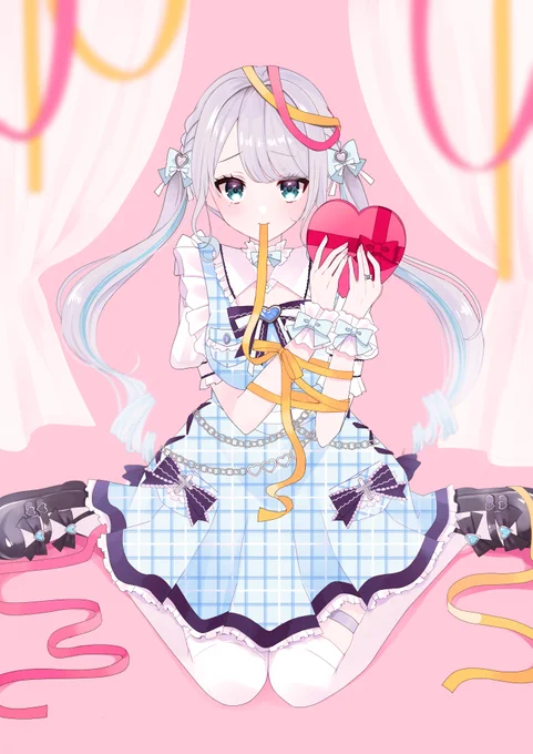 「義理…だよ…!」 #すぅあーと 