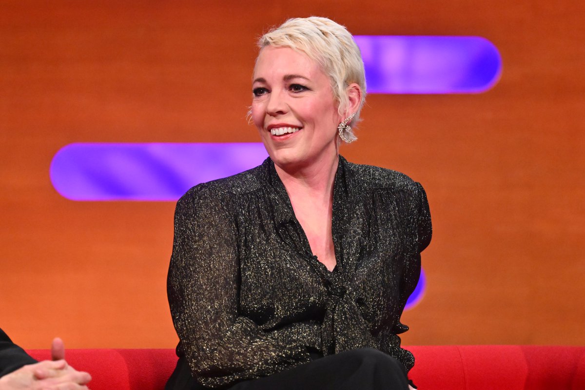 StudiocanalUK's tweet photo. Can't promise Olivia Colman will say c*** again on the Graham Norton Show tonight but tune in to find out! https://t.co/7aT20C1VV9
