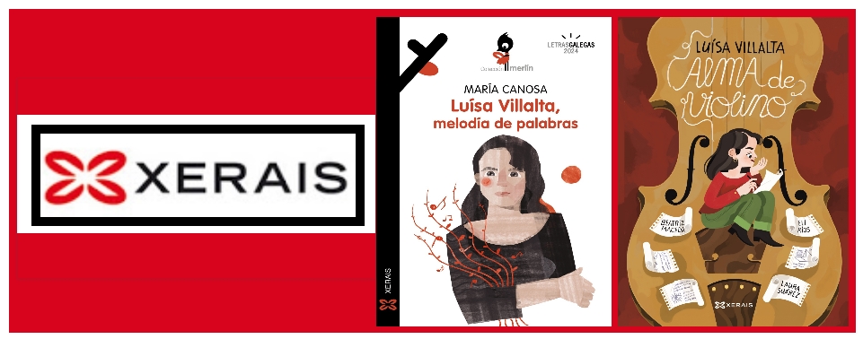 Xerais achega á biblioteca de GÁLIX dous libros sobre poeta homenaxeada no Día das Letras Galegas 2024. galix.org/2024/02/na-nos… Tamén no Pínterest: pinterest.es/.../biblioteca… @Xerais #bibliotecagálix @_MariaCanosa @xafoi @_Eli_Rios_ #gálix #ibbygalicia