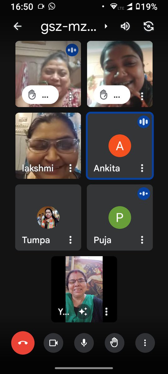nilima_bjp's tweet photo. Virtual meeting was held with Bardhaman vibhag social Media warriors by @BJPMM4Bengal SM Convenor @ItsMrsSingh on different vital issues today. https://t.co/EALWdgpEfr