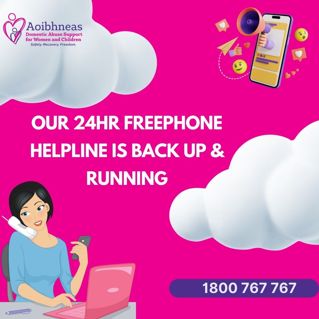 **Important Notice** Our 24hr Freephone Helpline is back up and running this morning. Thank you for your patience. #hepline #support #backinbusiness