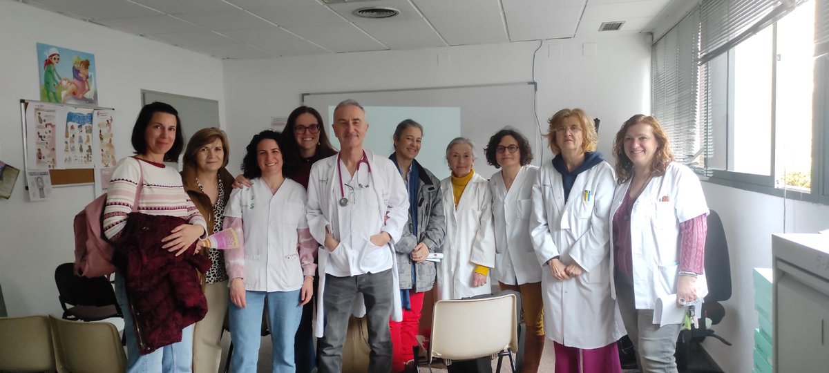 Continuamos con las reuniones en Atención Primaria, equipos de implantación de la Guía de Buenas Prácticas  #RNAO "Lactancia Materna". Ayer en el Zona 5 y hoy en el Zona 6. Imparable el #socialmovenent para la aplicación y expansión de las buenas prácticas. ¡ENHORABUENA!