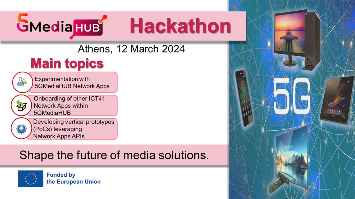 5GMediaHUB Project tweet media