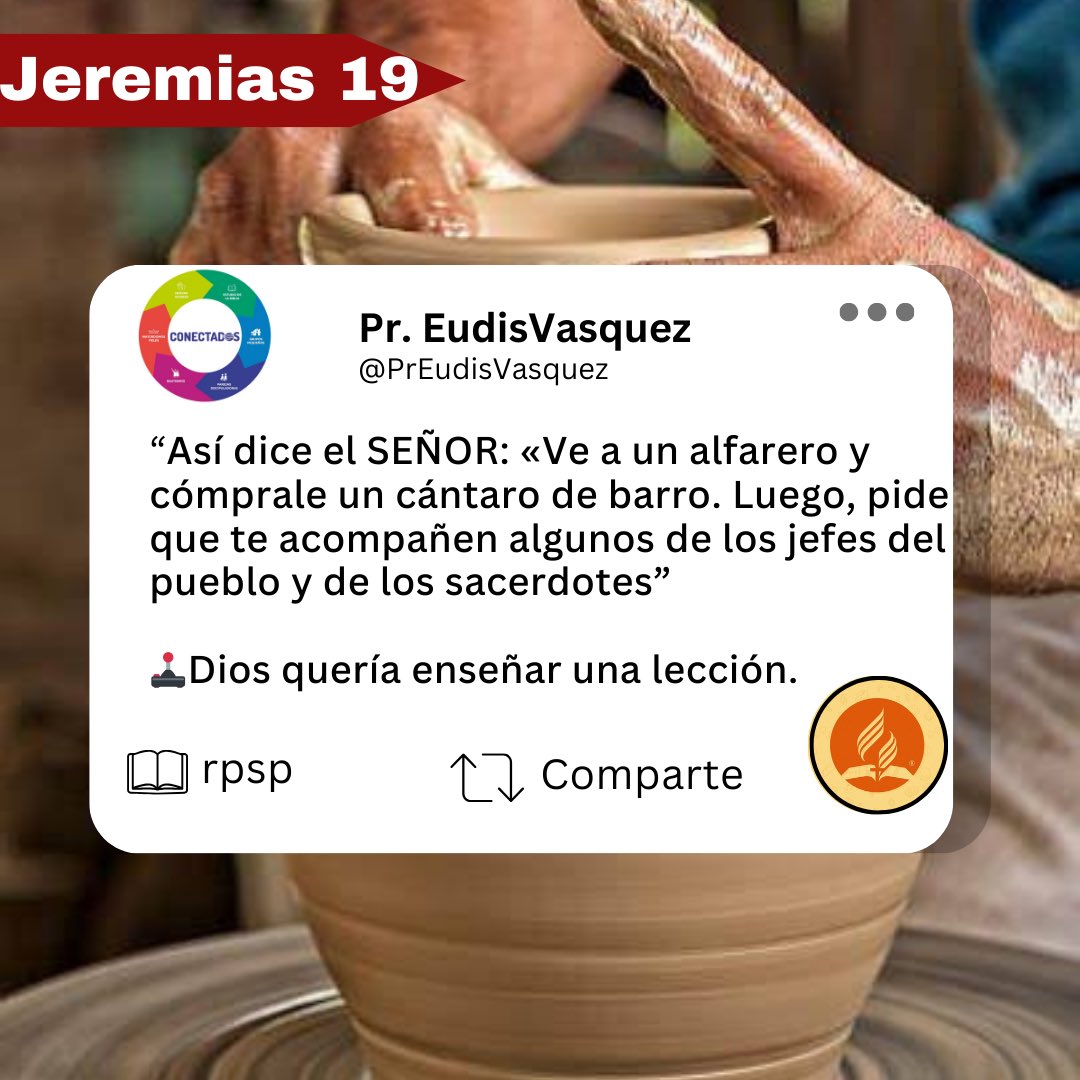 #Jeremias - 19 📌La señal de la vasija rota.