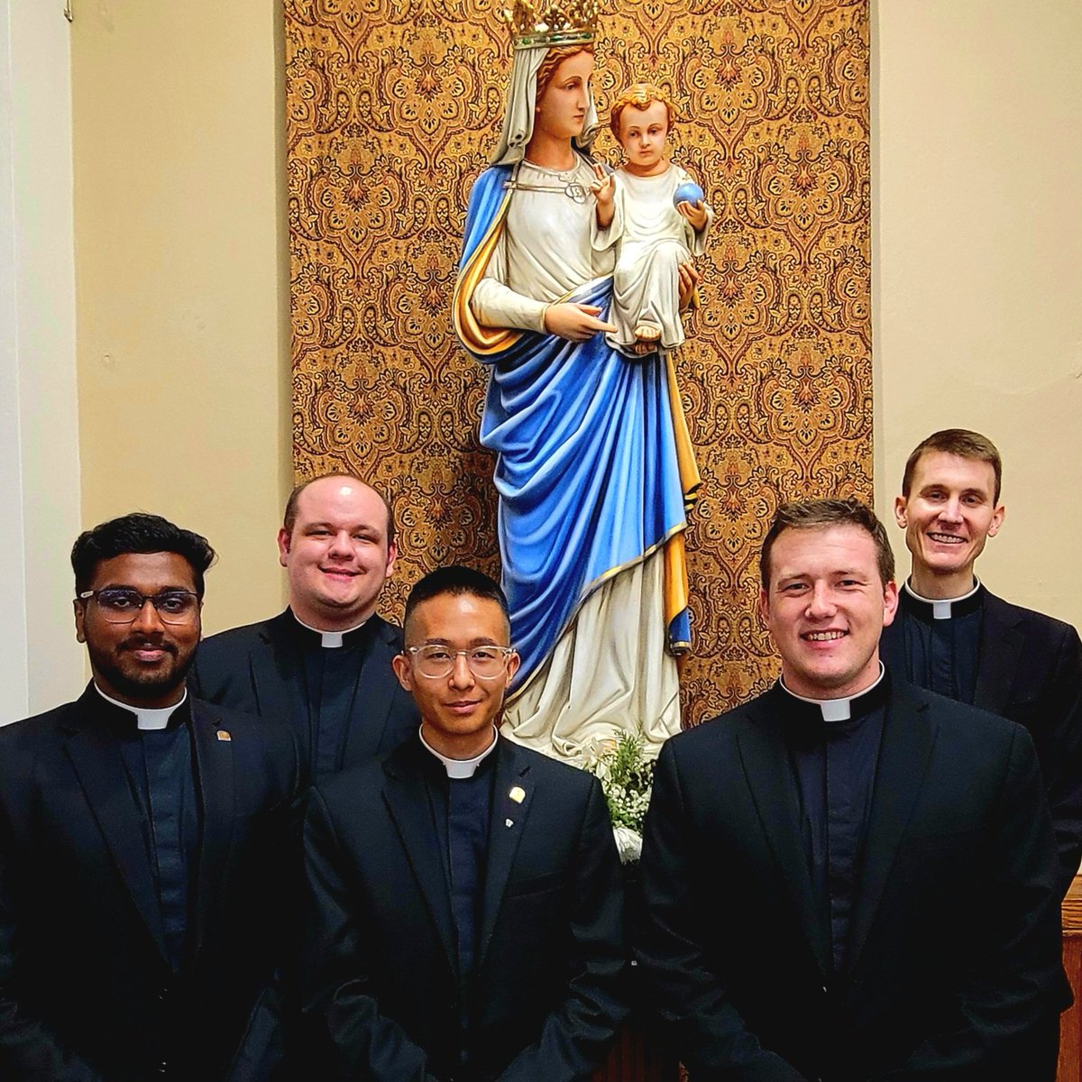 INDYvocations's tweet photo. Congratulations to our ArchIndy seminarians installed last night in the Ministries of Lector and Acolyte @SaintMeinrad Seminary! #thinkingpriesthood https://t.co/J3kJGMQJrD