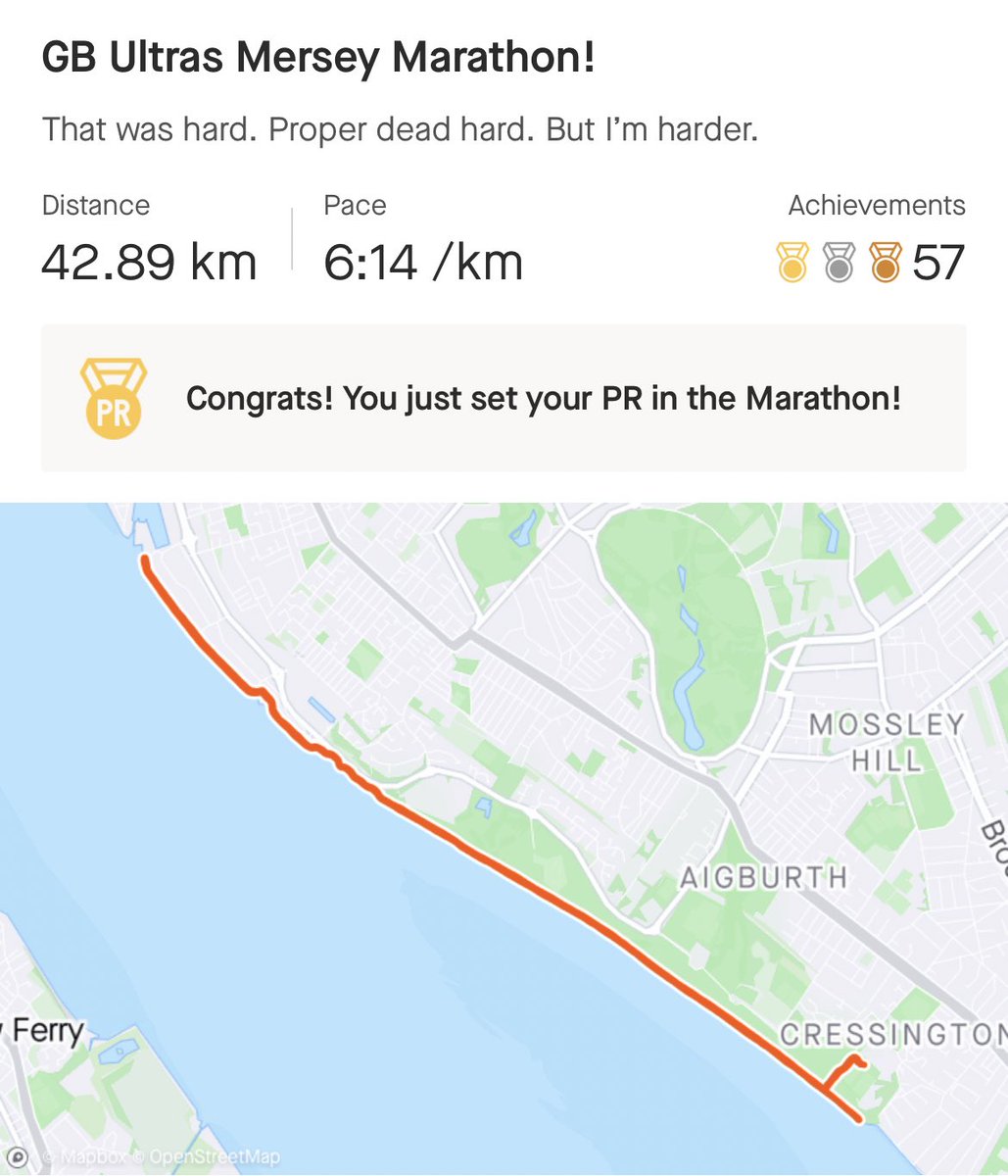 eforshaww's tweet photo. 1 year
100 runs
868km
1 marathon
3 half-marathons

You are bound by nothing🫡 https://t.co/ahHrGX58CJ