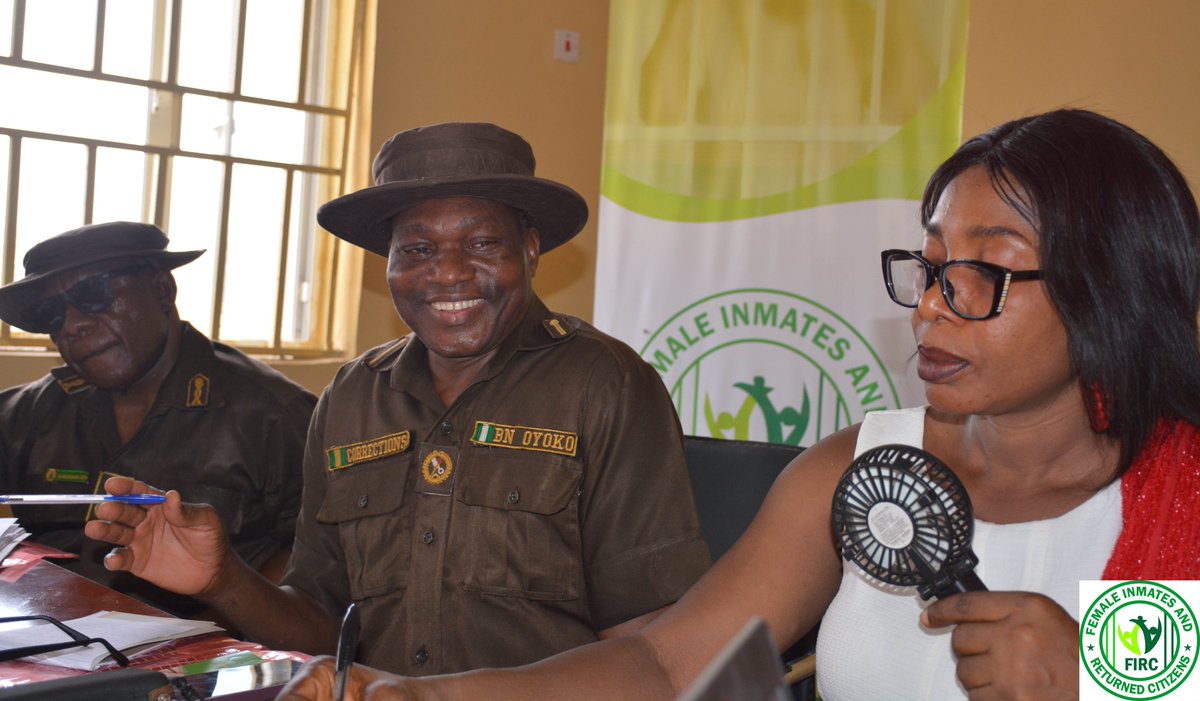 FIRCNigeria's tweet photo. The team was well received by the Ebonyi State Command of the Nigerian Correctional Service (NCoS) who made contributions and expressed their willingness to support the training of female inmates on the production of reusable sanitary pads

#firc #miseancara #femaleinmates https://t.co/6lHK7eBk7s