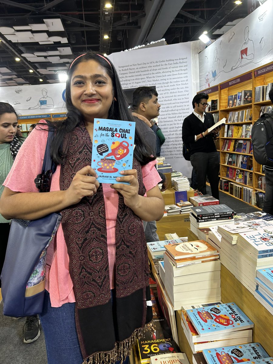 Rupa_Books's tweet photo. @JairamKJairam #Spotted #MasalaChai
#WorldBookFair2024 https://t.co/sO5WlcrwGr