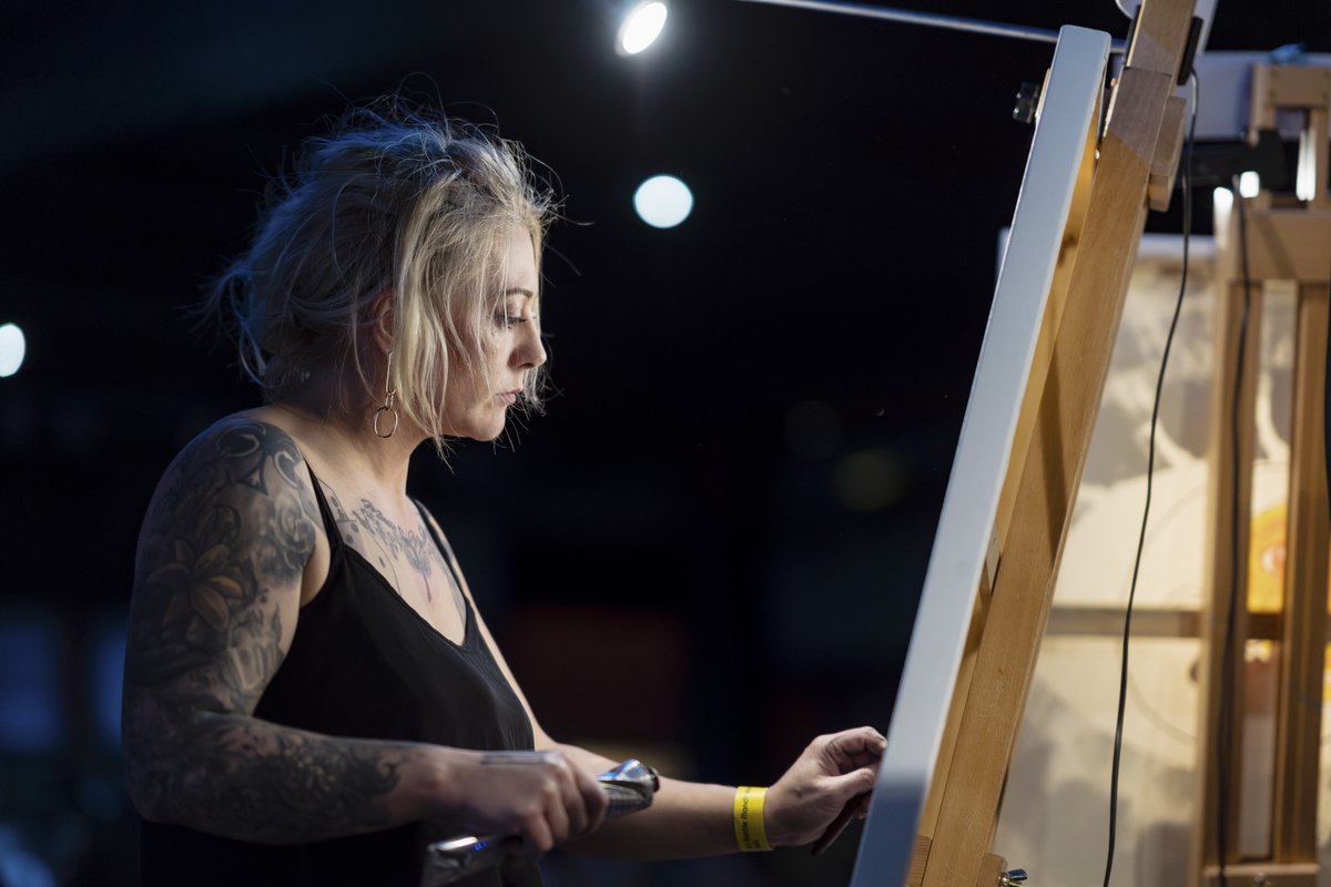 sim_manchester's tweet photo. What a night! We loved hosting @ArtBattleMCR last week at the museum.
So many of you enjoyed poetry, textiles demos and of course art!
Looking for more unique events? Join us next month for After Hours: Forward Thinking Fashion with @solaflair_. Book now https://t.co/YEDX9kZBqv https://t.co/PUaekRlH2f