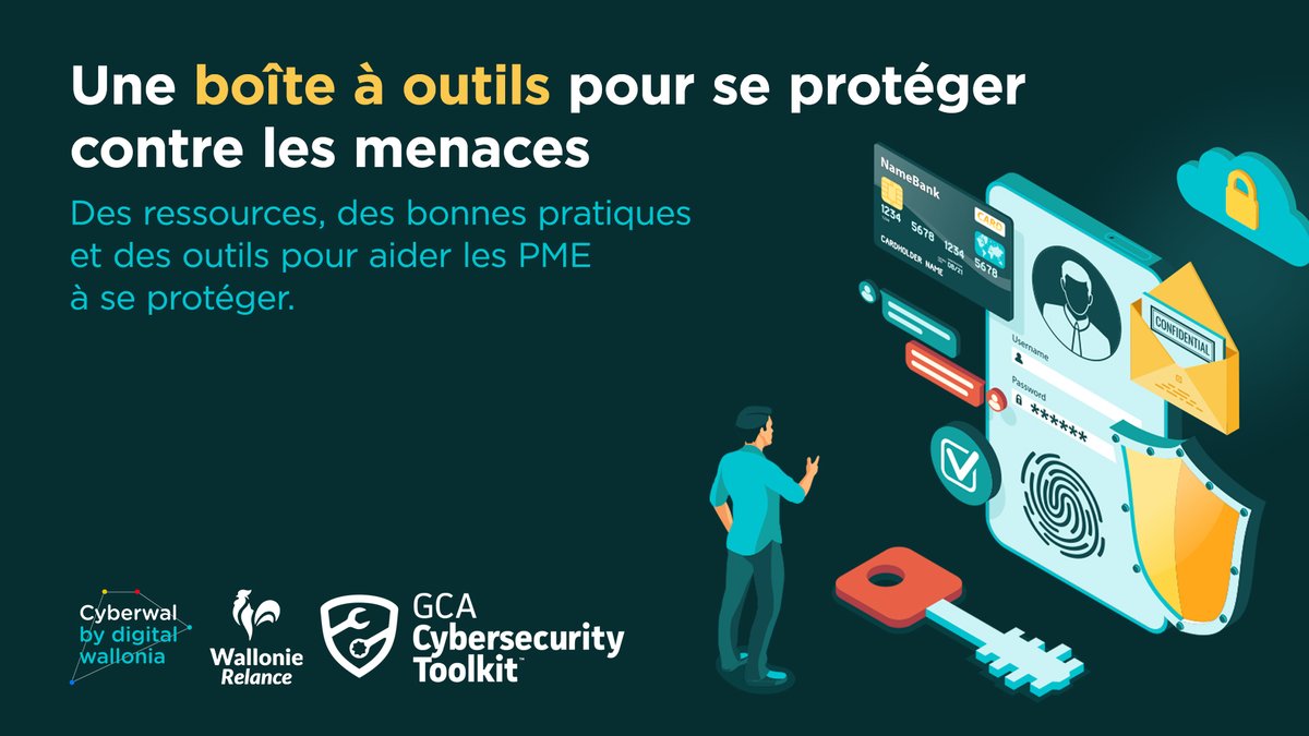 La <a href="/GlobalCyberAlln/">GlobalCyberAlliance</a> et l'<a href="/AdN_Wallonie/">Agence du Numérique</a> ont annoncé un partenariat stratégique visant à déployer la boîte à outils de #cybersécurité de la GCA auprès des petites et moyennes entreprises en Wallonie.

➡️ digitalwallonia.be/cyberwal/