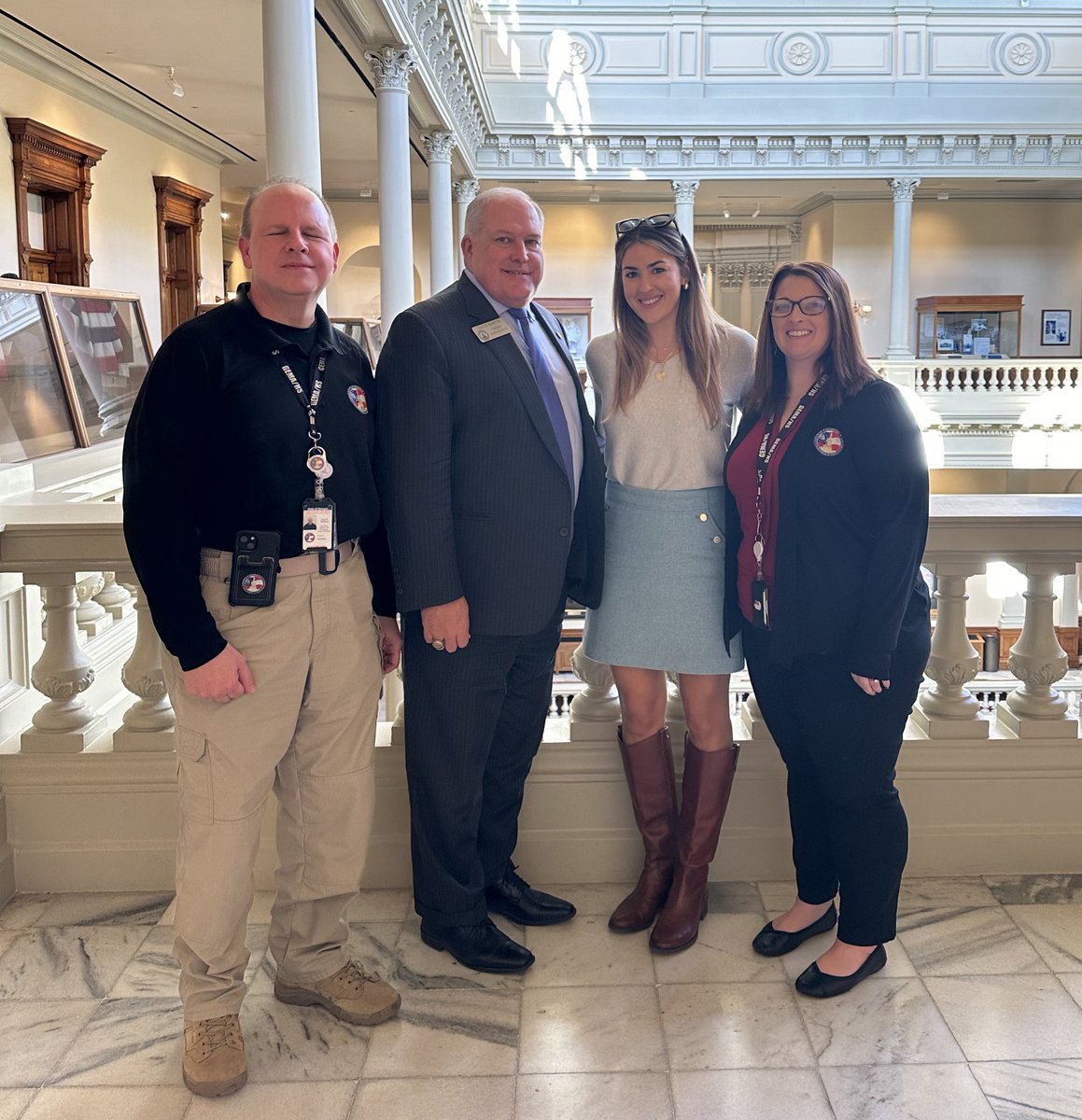 In early this Friday, great visit yesterday with @GeorgiaEMAHS to discuss updating and improving emergency response around the state and the future of next generation #E911. We’re working to be ready and to keep Georgia families safe. #HD49