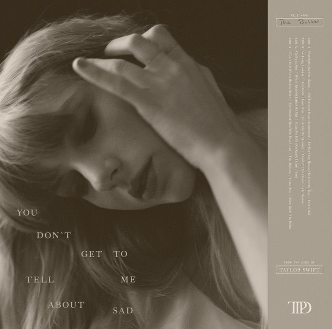 tswifterastour's tweet photo. 🚨| Back cover for the new variant of Taylor Swift's "THE TORTURED POETS DEPARTMENT"! https://t.co/9Myu1F9Jam