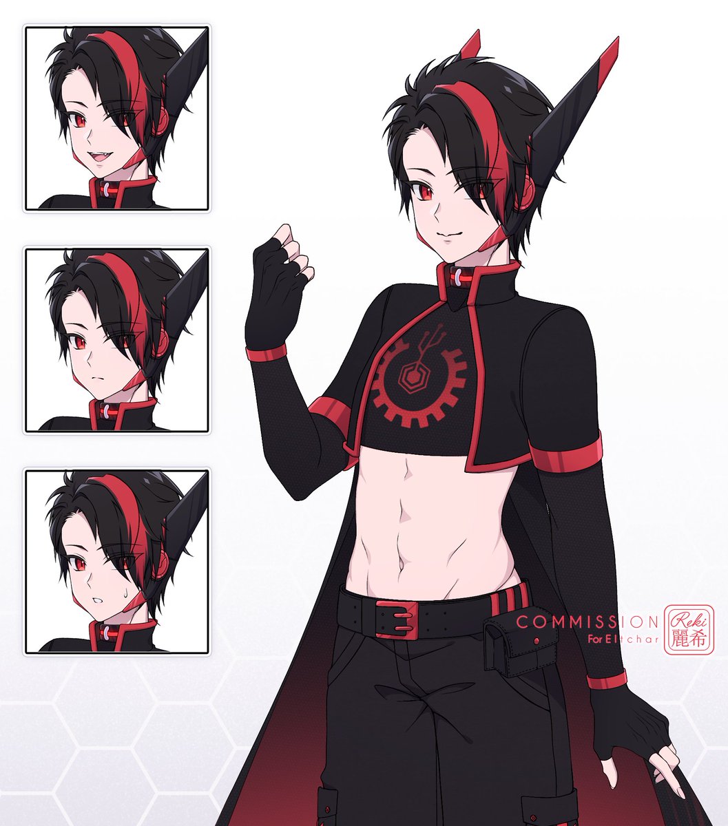 rekinezr's tweet photo. Commission for Eltchar 🤗 ✨
Character : Original Character

Type : Character sheet / Flat color
#commissionTH #commissionsopen #commissionopen https://t.co/s3cHWV2GKf