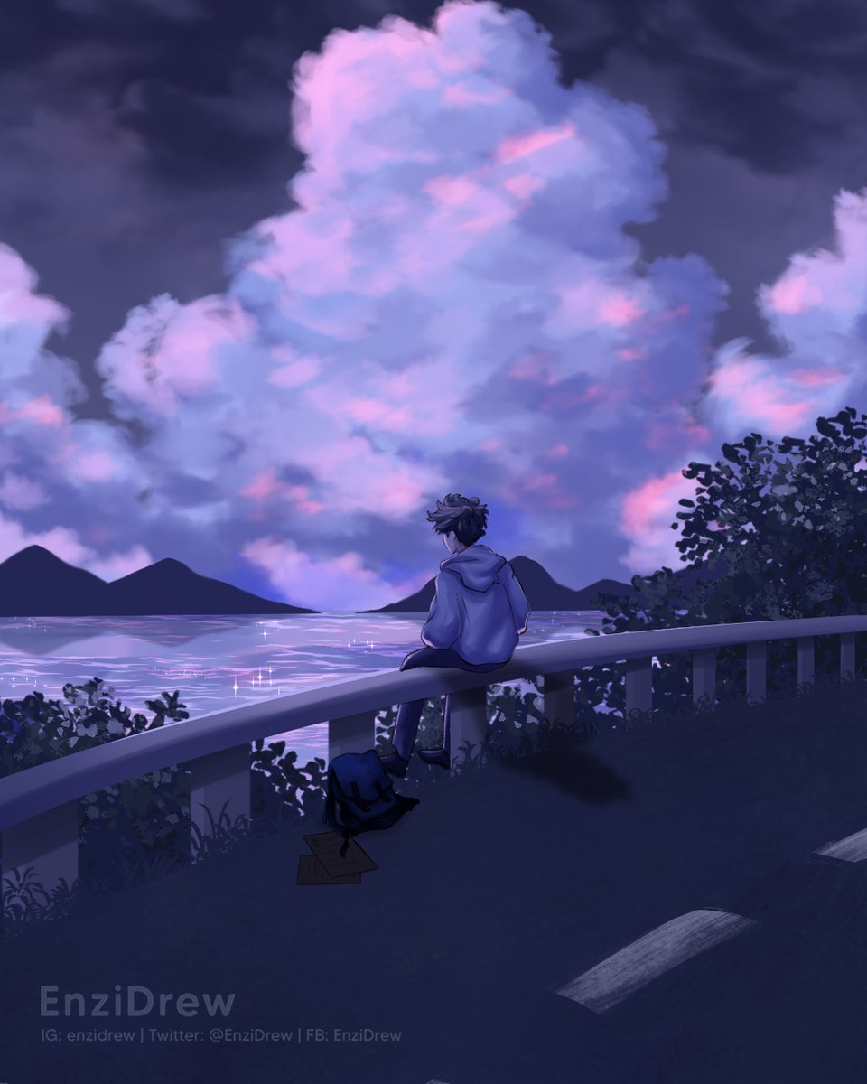 | Purple Dusk | 

#art #cloudart #background #illustration
