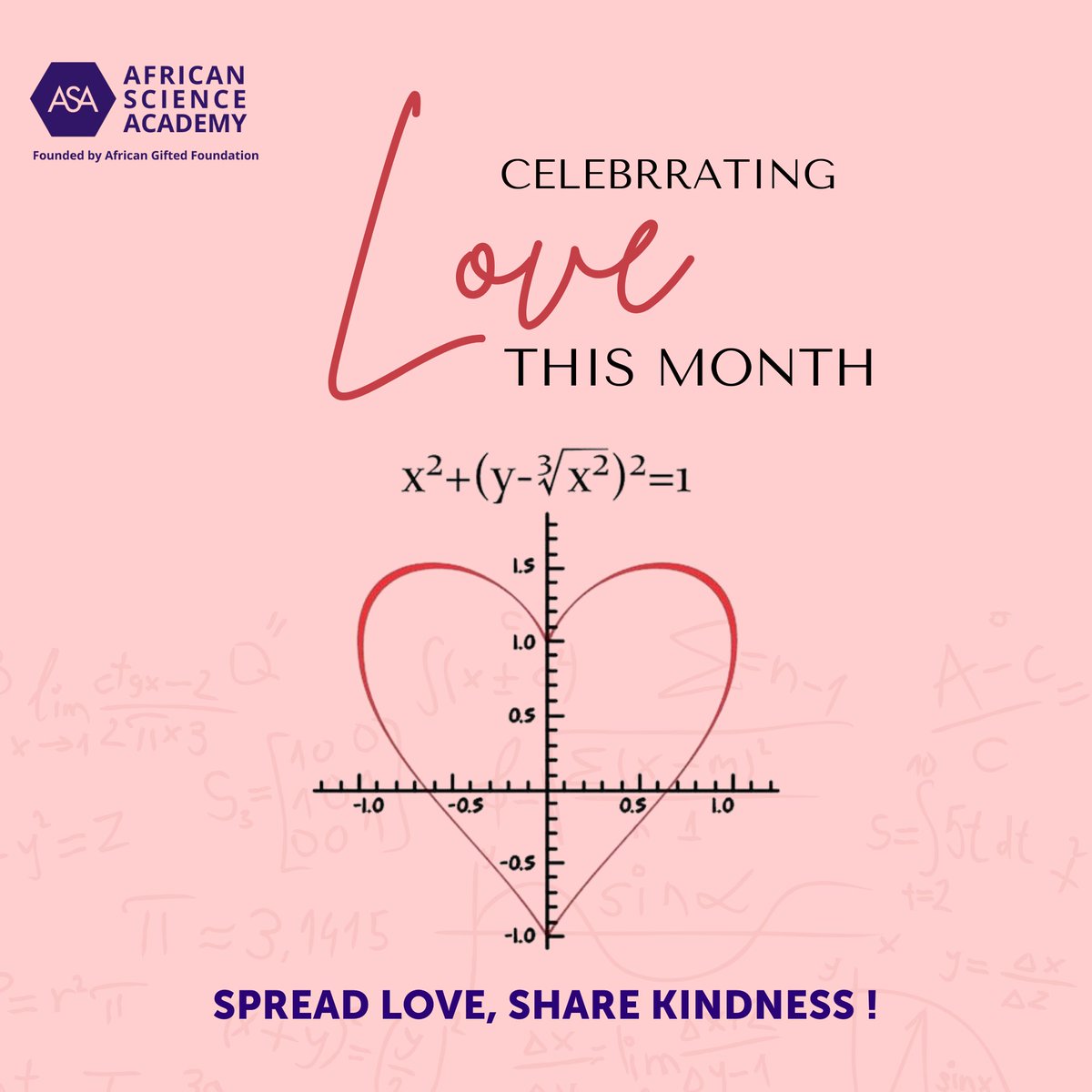 AfricanGifted's tweet photo. Spread Love, Share Kindness π
We celebrate this month of love by showing appreciation to our special guests and all who make ASA a special place.
Remember to share smiles, hugs, and words of encouragement because every moment counts!
#SpreadLove #ASALove #InsideASA #LoveMonth https://t.co/vVG9p2CvHD
