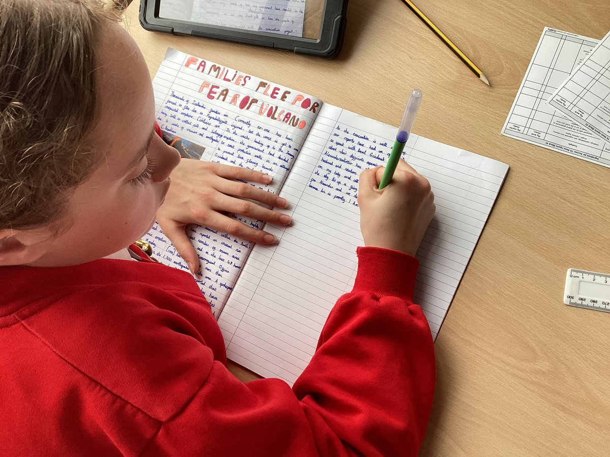 WickhambrookP's tweet photo. Polishing and publishing news reports today in Y6. Committed to their writing even on the last day of a very long half term! https://t.co/zBPEWaVqmU