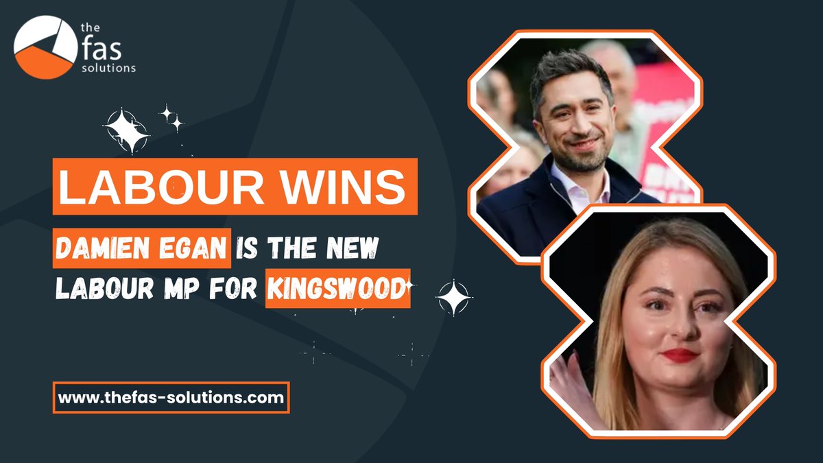 thefassolutions's tweet photo. Labour's Damien Egan wins Kingswood by-election, overturning 11,220 majority. Egan secured 11,176 votes, a 2,501 majority. In victory speech, pledged to bring back Kingswood's future. π³οΈπ·
#kingswoodbyelection #Labour #victory #Kingswood #futureplans #thefassolutions https://t.co/097n6dqRDT