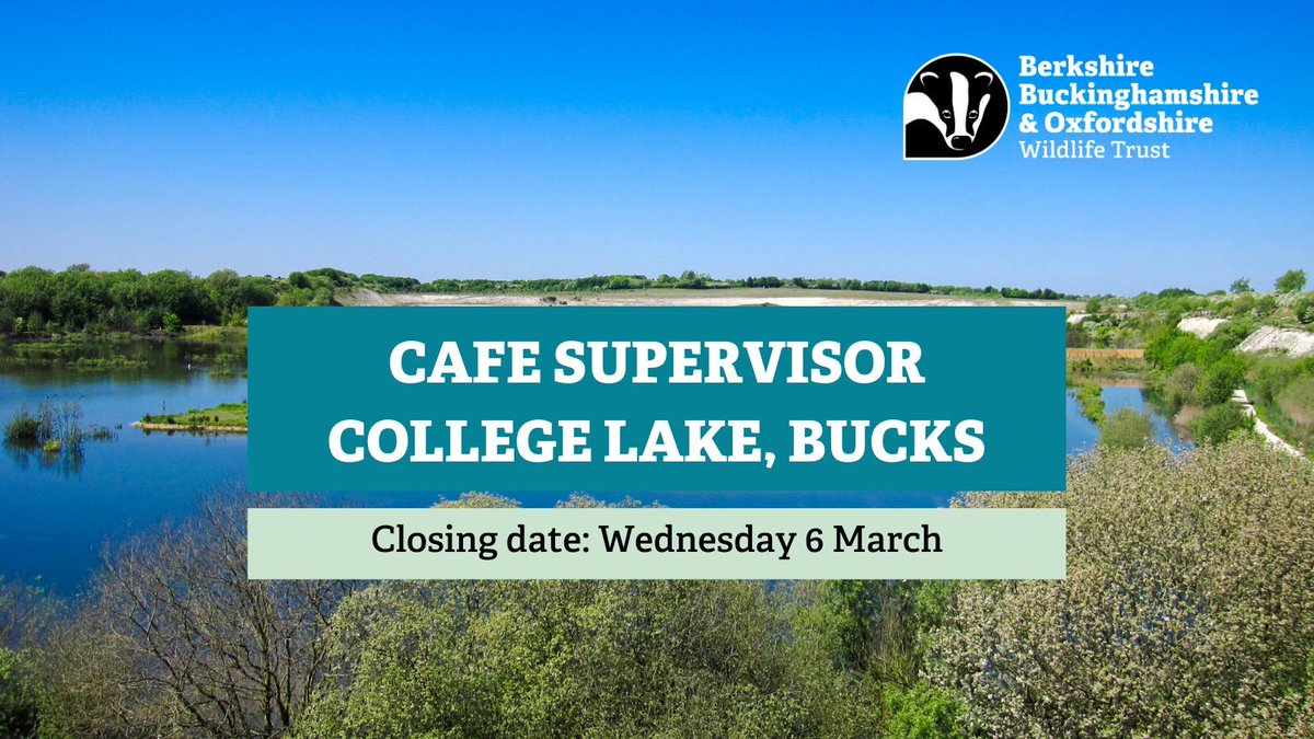 📢 We are recruiting for a Café Supervisor to join our friendly visitor centre team

Full details and apply here: buff.ly/48cVoN6