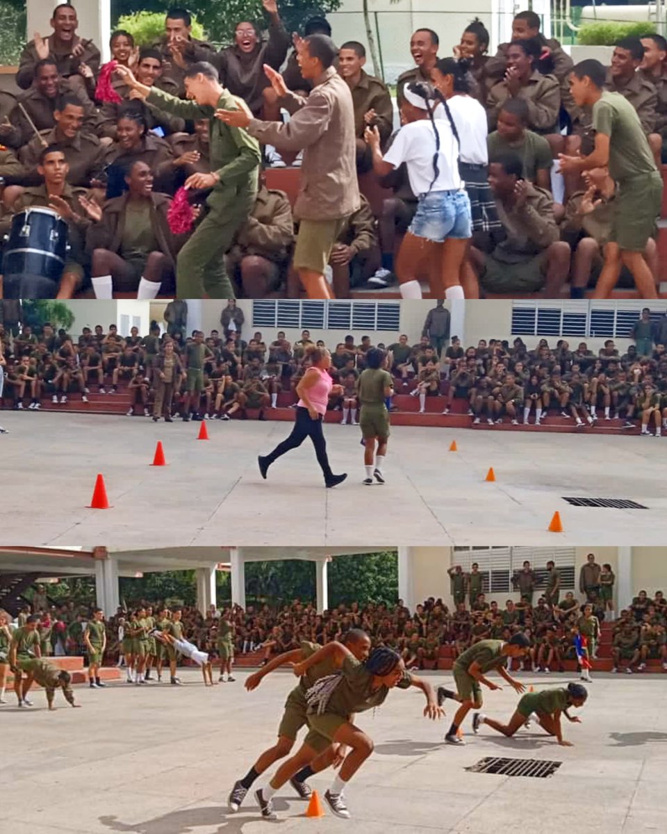 🔵🔴| !Pasión por el deporte¡ Los alumnos de la EMCC de Capdevila, con determinación y entusiasmo,participan en diversas actividades deportivas promoviendo la salud,el compañerismo y la recreación sana. ¡Orgullo de ver a la juventud activa y comprometida!. #GenteQueSuma 🇨🇺