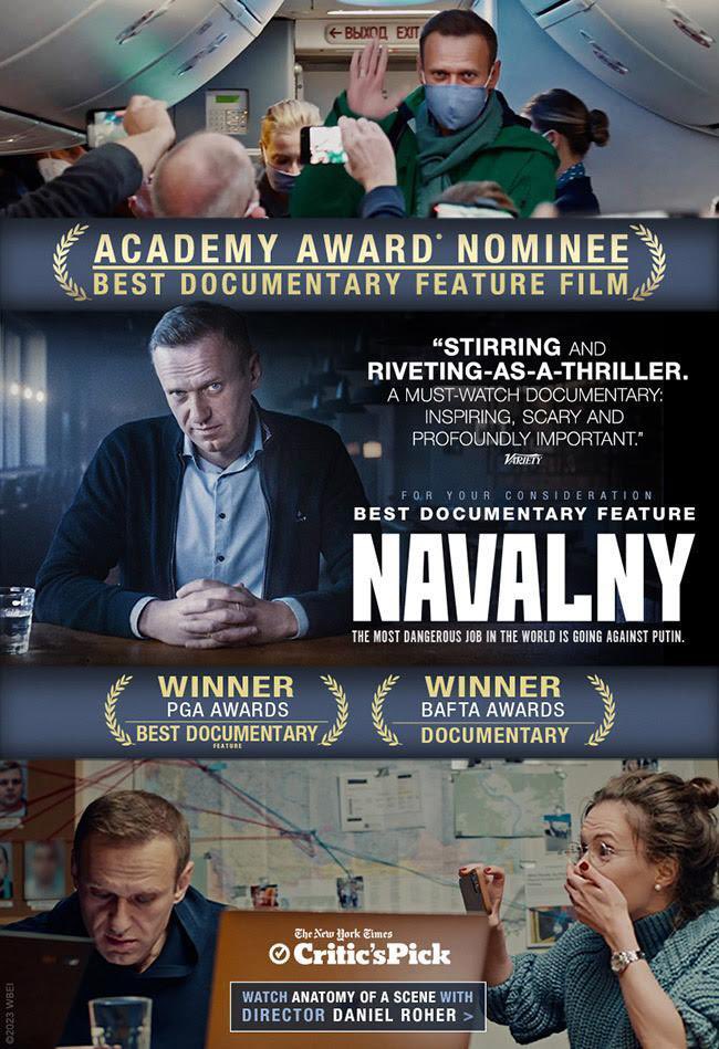 ANIABELLO_R's tweet photo. Hace unos días me vi el documental de Alexei Navalny en Netflix, donde demuestra que fue envenenado. Se los recomiendo, sobretodo para los que desprecian el valor de la libertad. 

Hoy la noticia es que ha muerto a los 47 años en Rusia. Putin se queda sin contradictor. https://t.co/KwSREuABOE