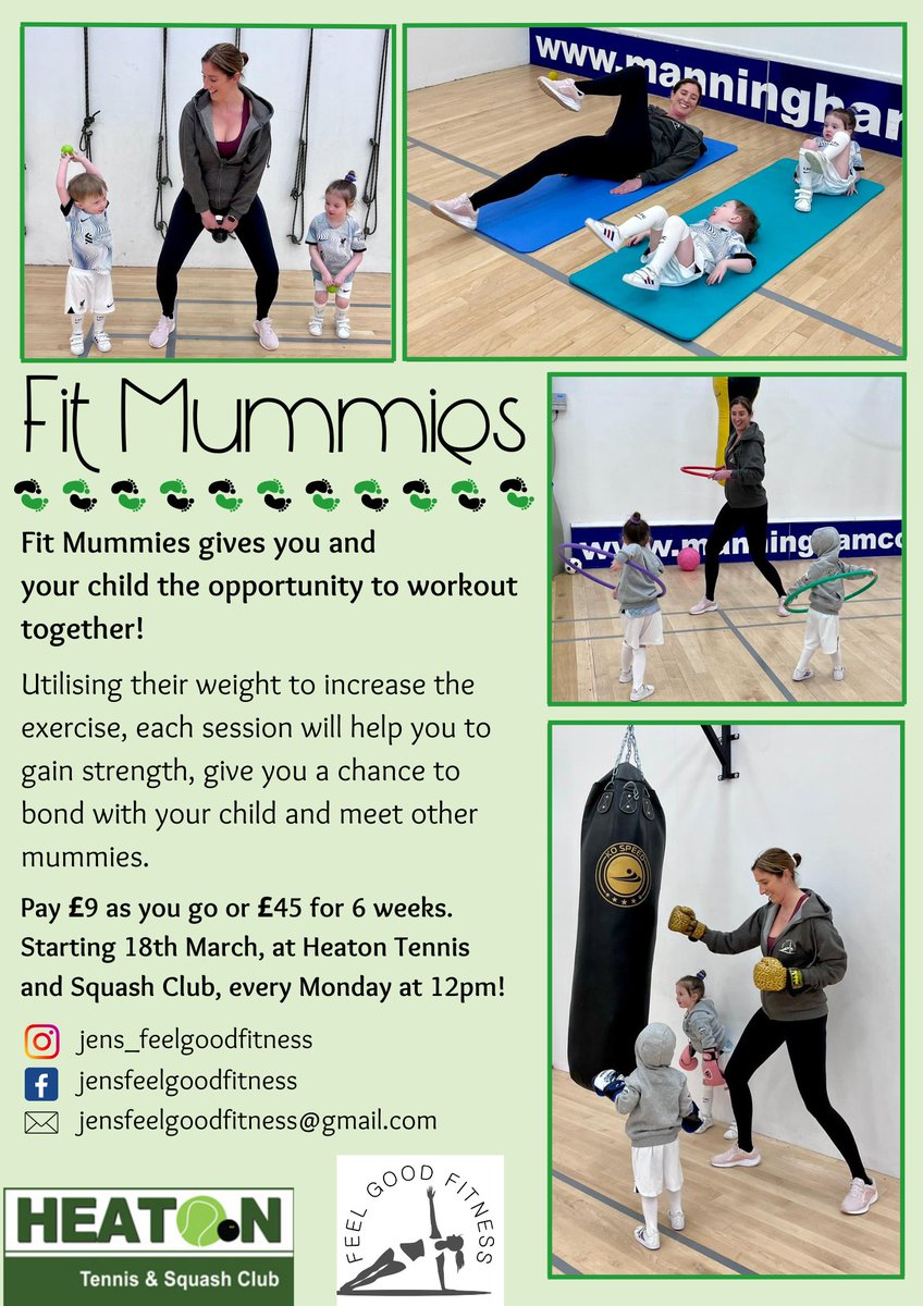 ALL MOTHERS...👩‍👧 Jennifer Kennedy our PT is starting Fit Mummies! Please give this a read and let her know if you're interested. Share with family and friends! Facebook - facebook.com/jensfeelgoodfi… Instagram - instagram.com/jens_feelgoodf…