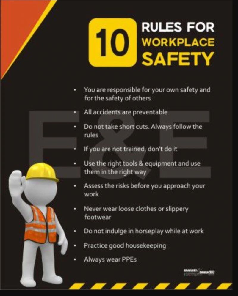 Safety Tips of the Day!!!!!! #safetyfirst #safety #workplacesafety #ppe #healthandsafety #oilandgas #oil #gas #drilling