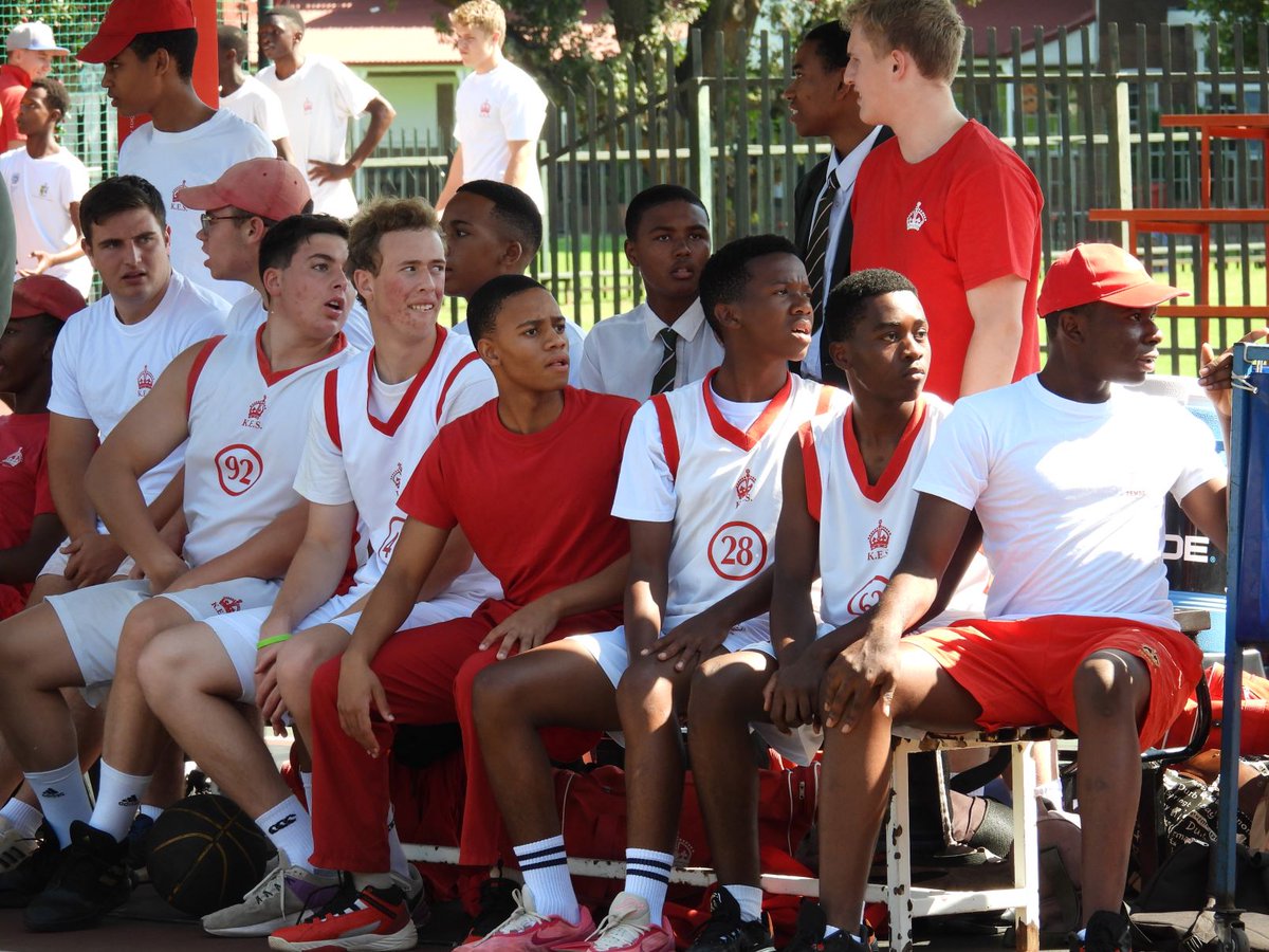 KingEdVIISchool's tweet photo. More exciting games in the heat yesterday against Helpmekaar! The ever improving U14C team winning 29-10, good job boys! Wins to all our other teams with a close game between 3rds and Helpmekaar 1st team, all the hard work and dedication is paying off. #redBasketball https://t.co/viCNdRXuyw