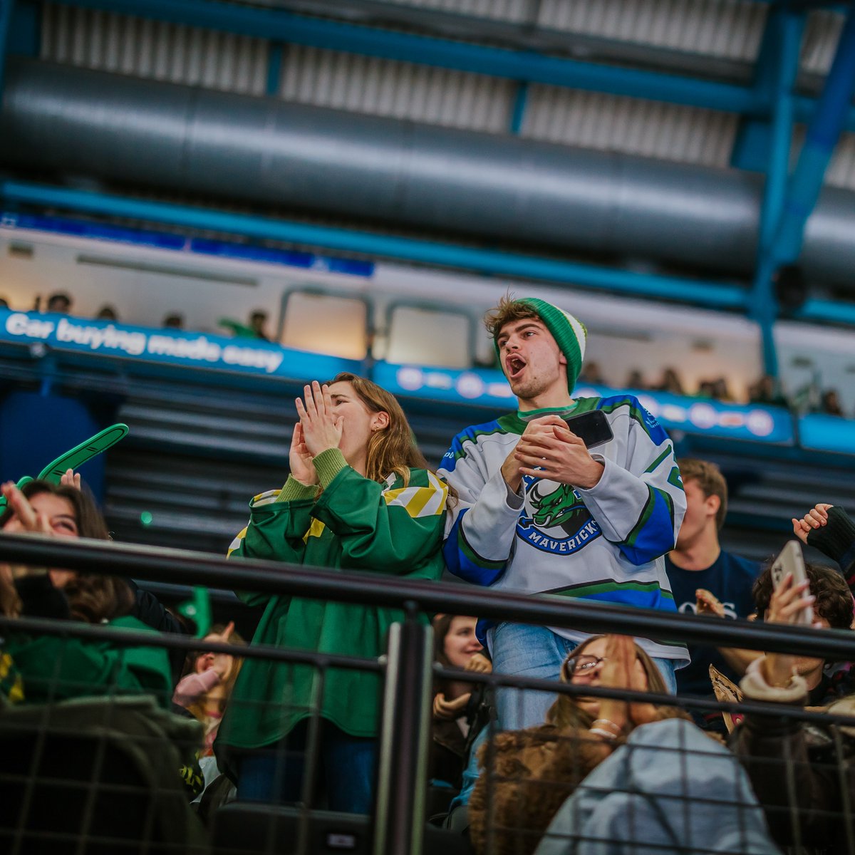 UoNSport's tweet photo. #NottsVarsity ๐ | This one is for the fans ๐
We loved having you with us at the #NottsVarsity Ice Hockey this week ๐
๐๏ธThis series is already shaping up to be a tasty one, make sure to get your tickets for the rest of the series
๐https://t.co/F0yTFkTRku
#WeAreUoN // ๐๐ https://t.co/wHIcp6CNkO