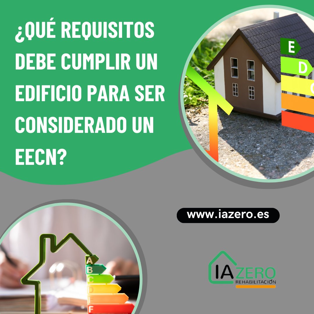 Transforma tu hogar en un EECN 🏡✨: máxima eficiencia con aislamiento superior, climatización de bajo consumo, y energías renovables como el sol 🌞 y el viento 🌬️. ¡Invierte en sostenibilidad y tecnología para un futuro más verde! 🌍💡 #Sostenibilidad #EficienciaEnergética